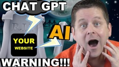 Chat GPT AI - Will Crush These SEO Websites (WARNING!) This Will Change Seo Forever!