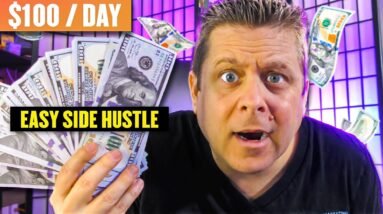 $100 A Day Side Hustle - Full Walkthru (no skills or money needed) Easy!