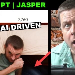 $217 A Day With AI Clickbait? Chat GPT + Jasper AI