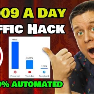Pinterest Traffic Hack [$1,009 A Day]  Crazy Simple!
