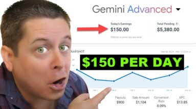 $150 A Day With Google Gemini AI - Make Money Guaranteed!