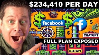 Free Facebook Traffic = $234,000 Per Day - With AI - Make Money Online!